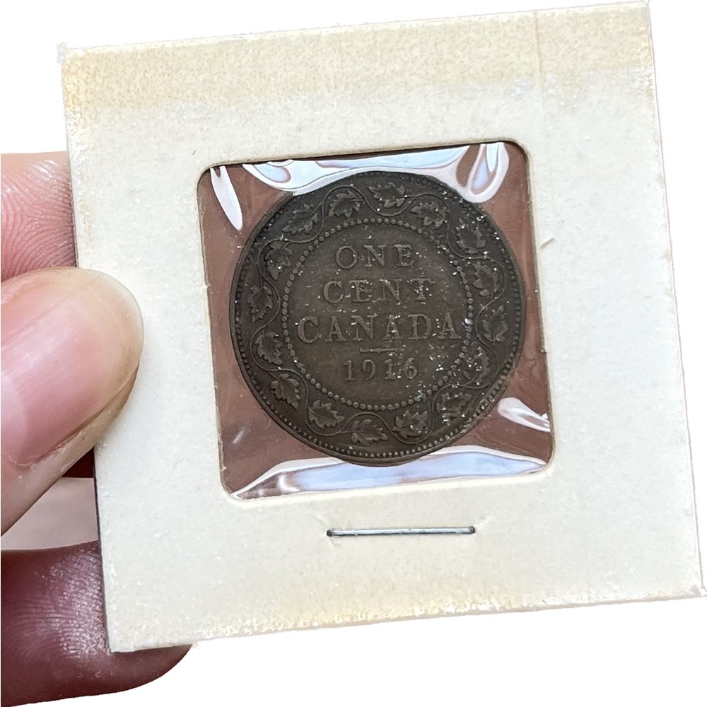 🎈$10 add on - 1916 ONE CENT CANADA - Edward VII